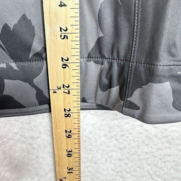 G/FORE Tonal Floral Weather Resistant Repeller Jacket Hooded Sz M Charcoal NWT - Picture 14 of 15
